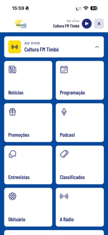 Rádio Cultura FM Timbó screenshot 5