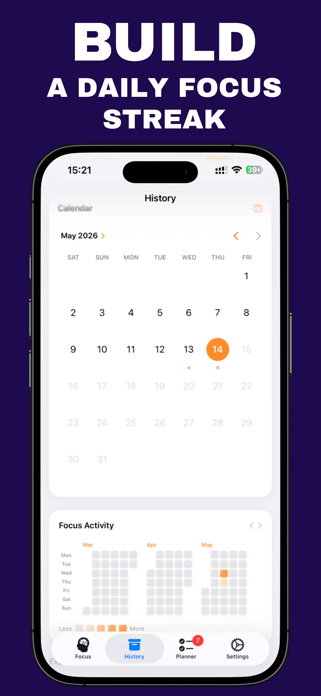 Focus Hero: Pomodoro & Study Screenshot 5 of 6