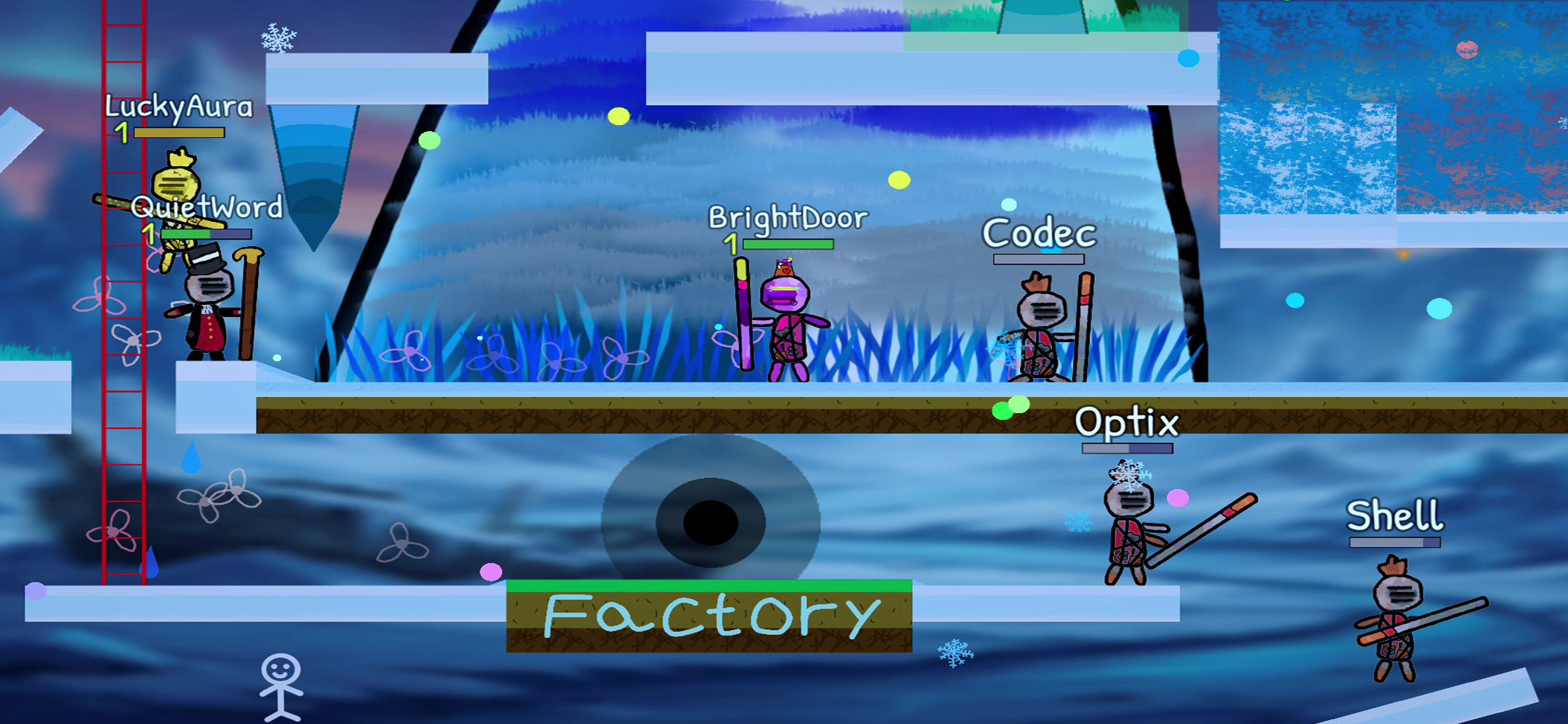 Stickman Arena: Platform Fight screenshot 3