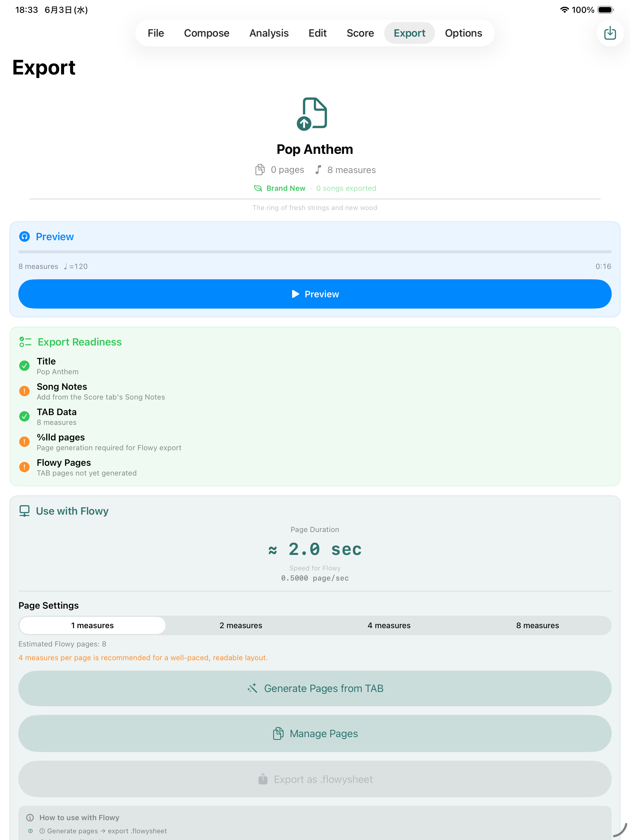 FlowySheet screenshot 10