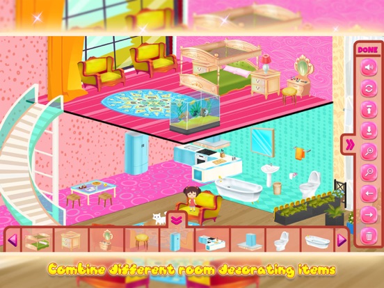 Screenshot #5 pour Princess New Doll House Design