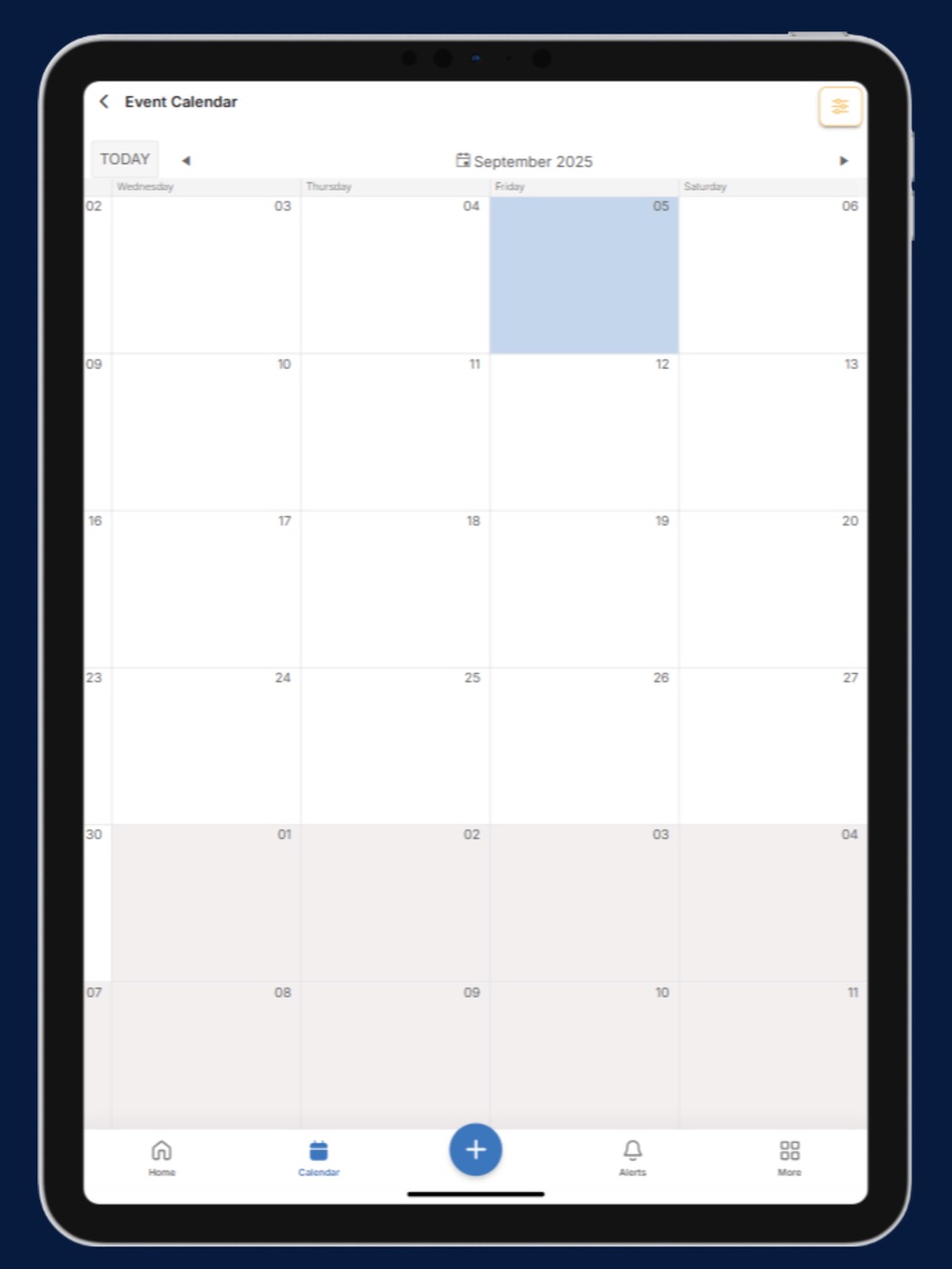 iPad screenshot