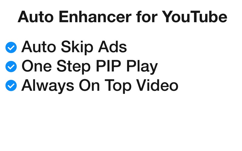 Screenshot #1 pour Auto Enhancer for YouTube