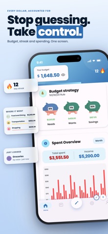 Expense tracker - Mocy Screenshot 1 of 10