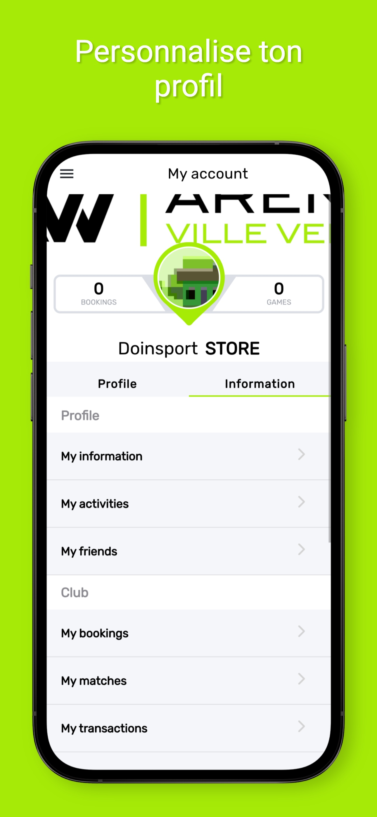 Arena Ville Verte