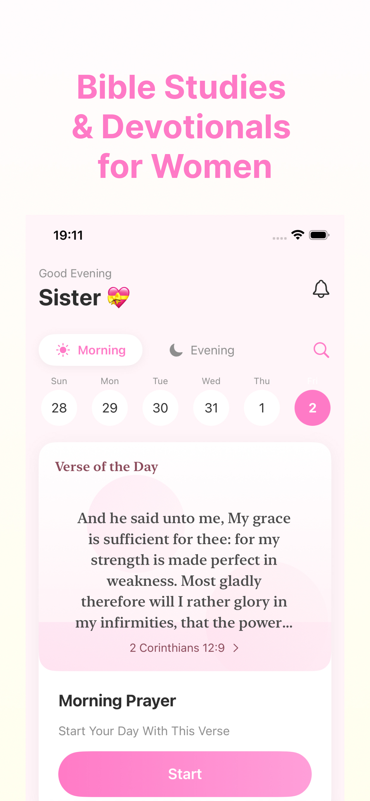 Bible for Women Verses Prayers