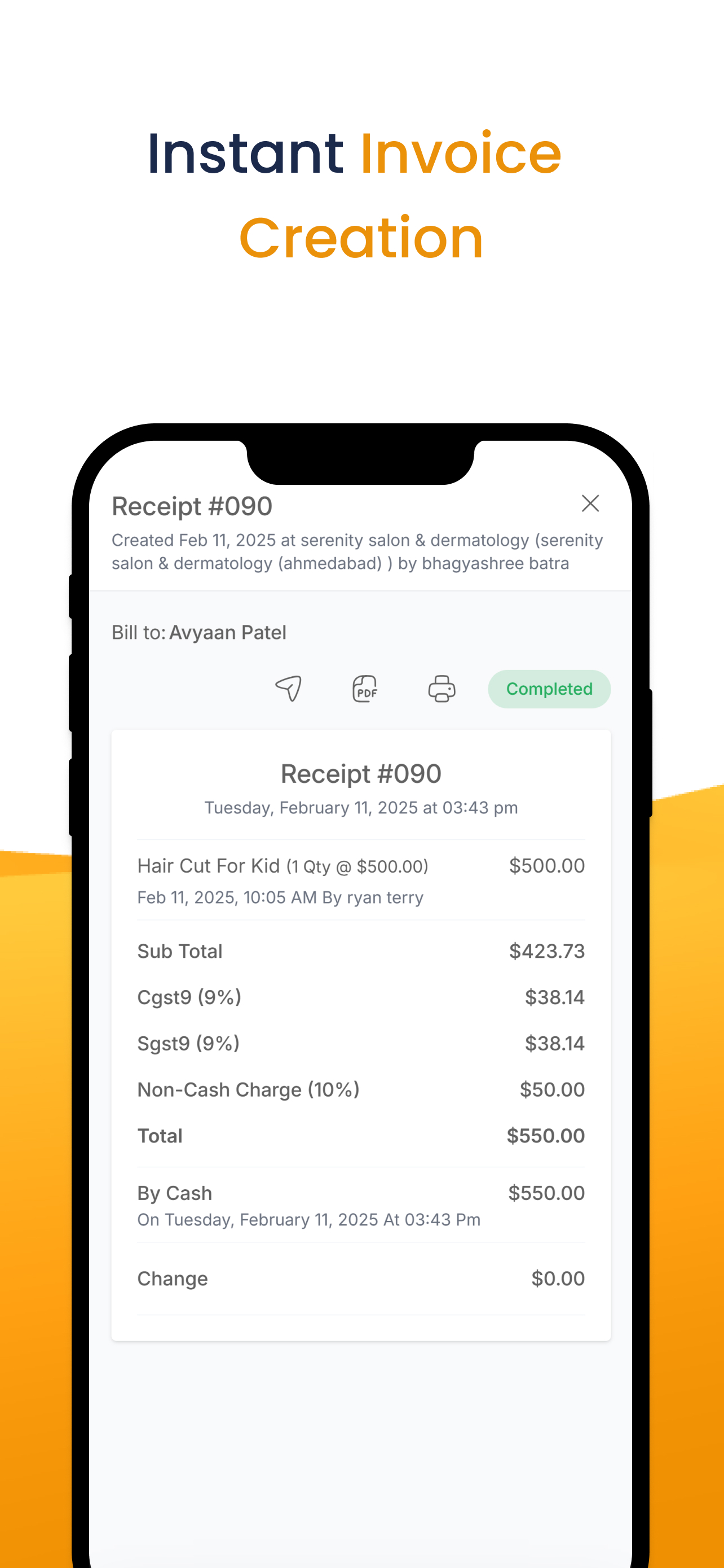 Salonior Business screenshot 6