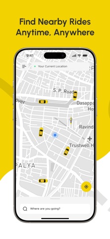 FriendlyCab App Store preview screenshot 1