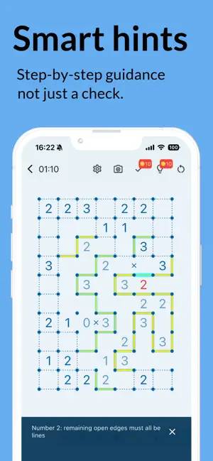 Slitherlink: Daily Logic screenshot 4