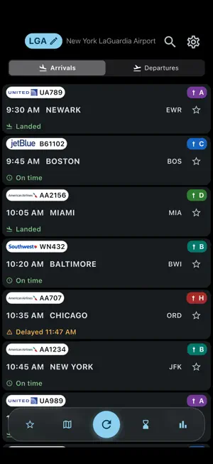 LaGuardia Airport Flight Info screenshot 1