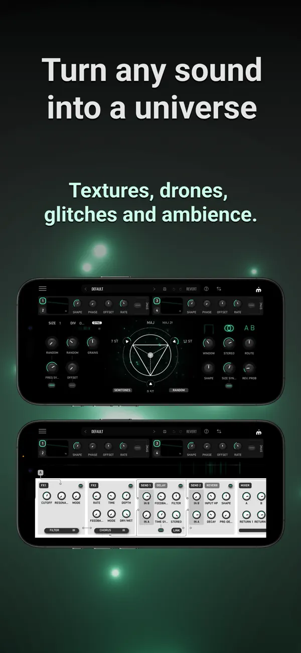 #1. GRFX - Granular Effects (iOS) Ved: Imaginando Lda