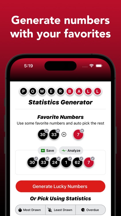 Powerball Statistics Generator screenshot-4