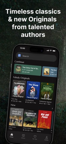 Fabuly: Classic Audiobooks Screenshot 2 of 5