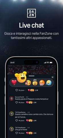 DAZN: Diretta Calcio e Sport App Store preview screenshot 7