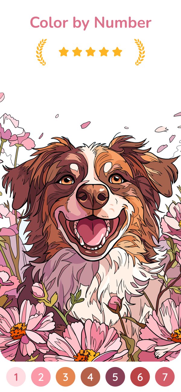 Happy Color by Numbers Game screenshot 17