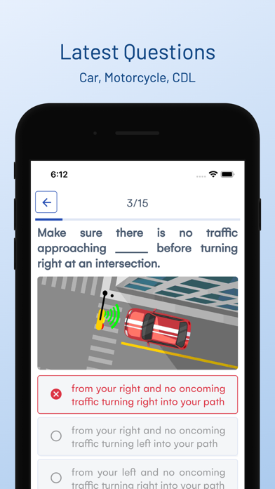 Montana MVD Driver Permit Test Screenshot