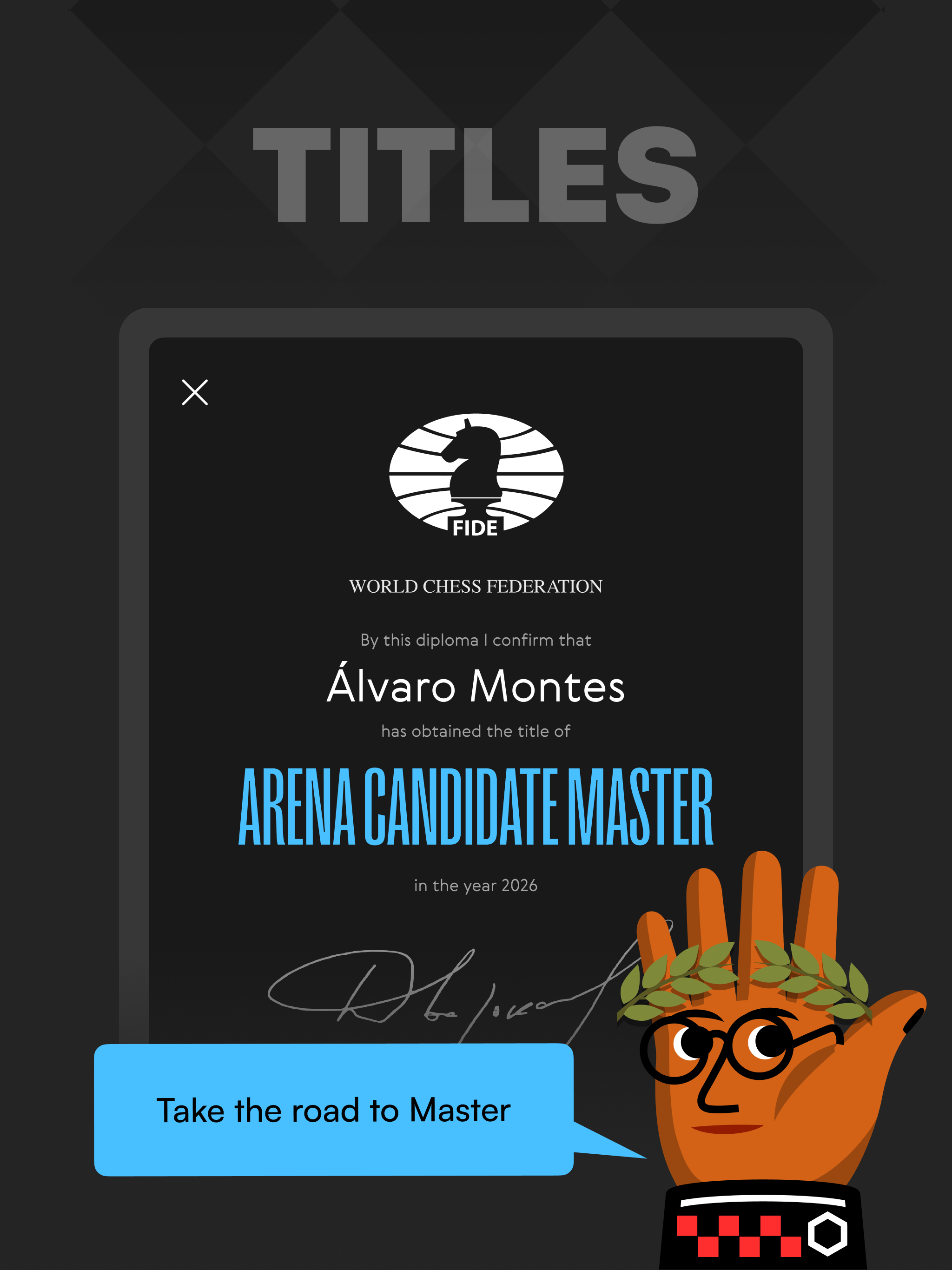 World Chess: FIDE platform