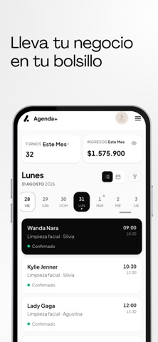 Agenda+ | Negocios screenshot
