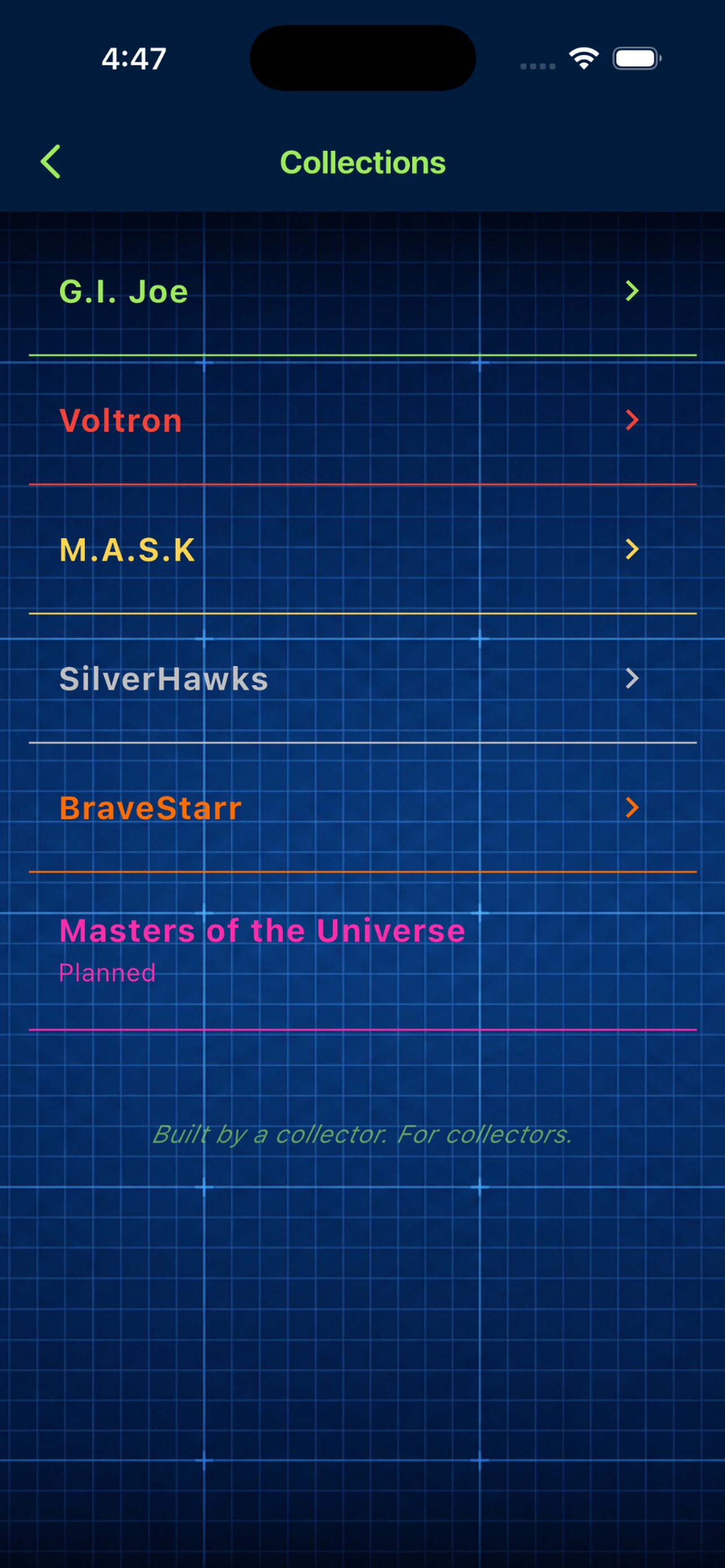 Screenshot 2 of Cabinet Tracker
