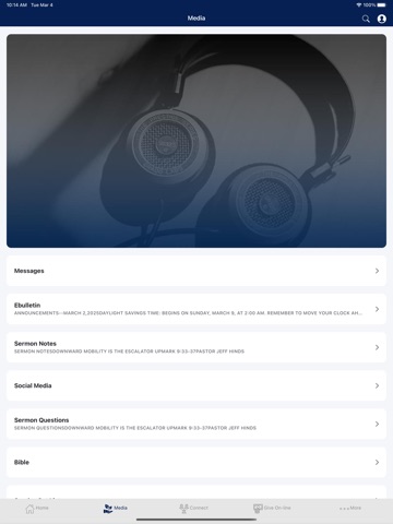 Highland Community Church app screenshot 3