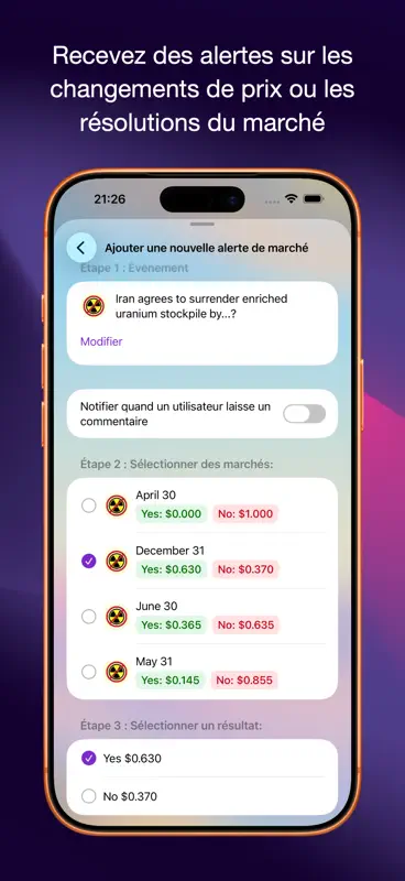 Alerts for Polymarket screenshot 6 of 10