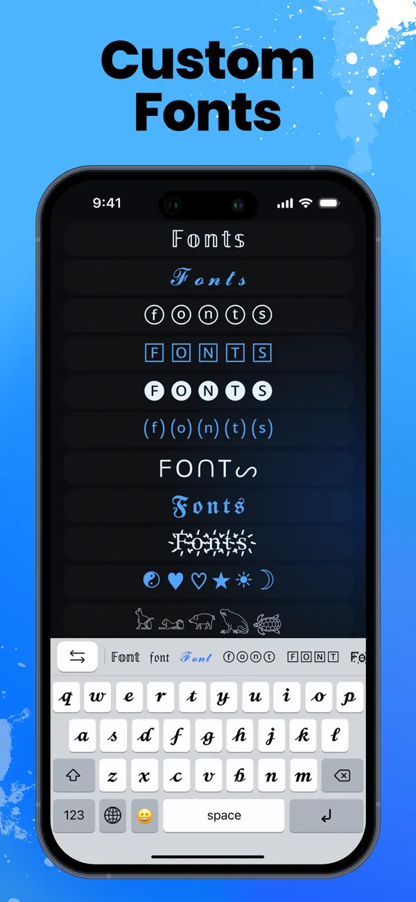 #1. Fonts＋Font Keyboard for iPhone (iOS) 作者: Yahor Kamisaruk
