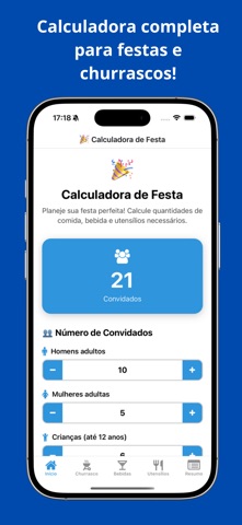 Calculadora de Churrasco Pro screenshot