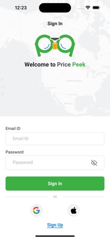 Price Peek screenshot
