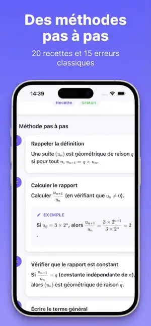 AMaths - Maths Lycée & Bac screenshot 3