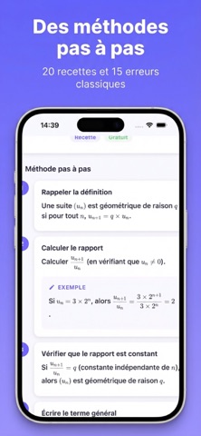 AMaths - Maths Lycée & Bac Screenshot 3 of 6