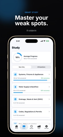 Plumber License Prep 2026 iPhone screenshot