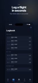 Logbook: Pilot Flight Log screenshot
