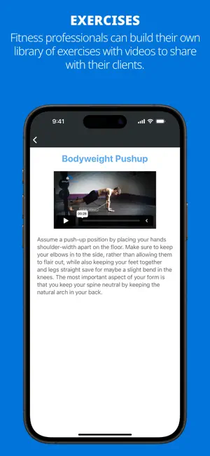 Training App (by GymCloud) screenshot 1
