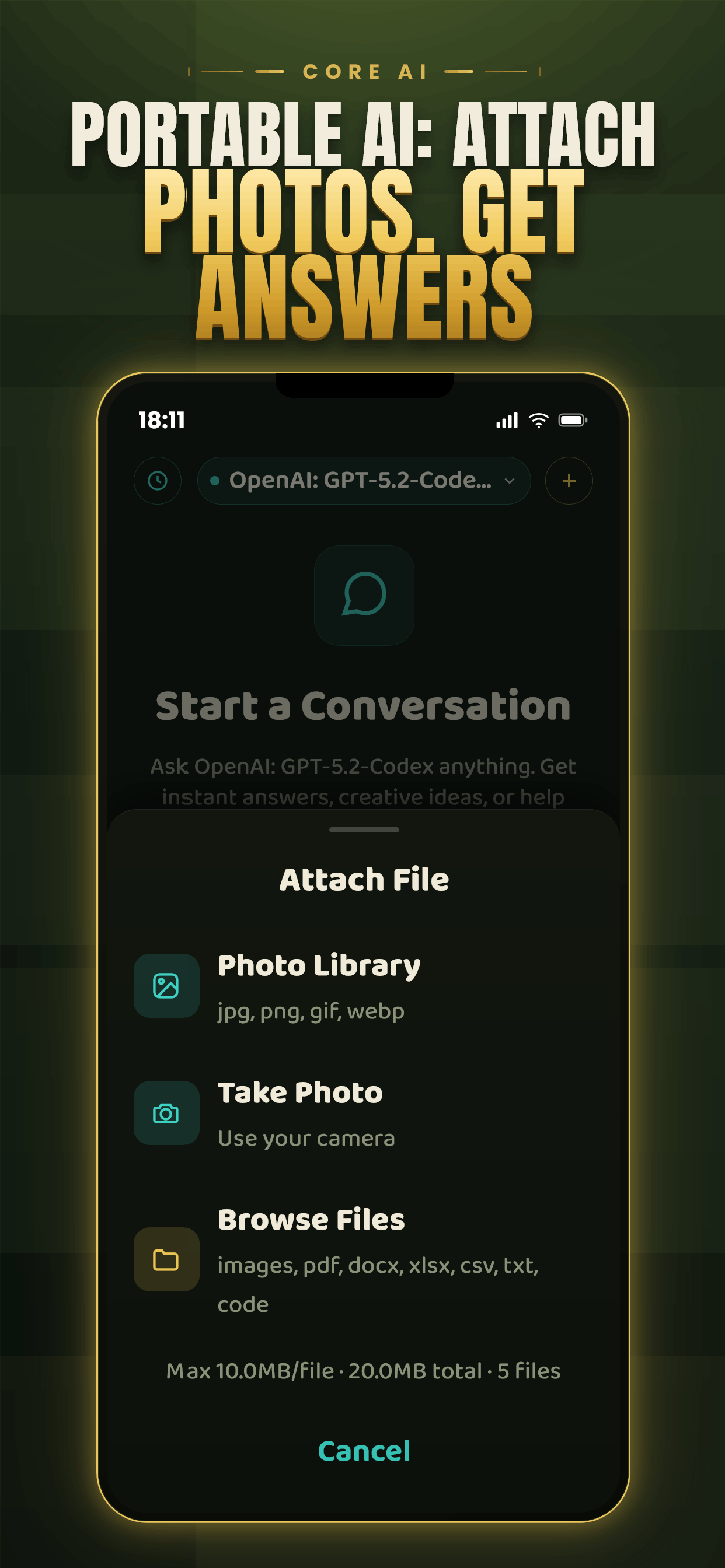 CoreAI: AI Models & Chat screenshot 3