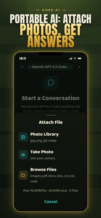 CoreAI: AI Models & Chat Screenshot 3 of 8
