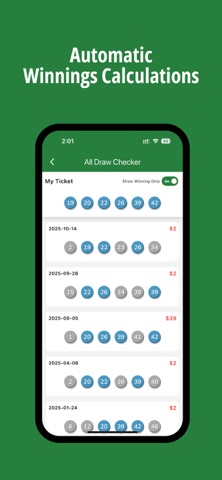 New Jersey Lottery App iPhone screenshot