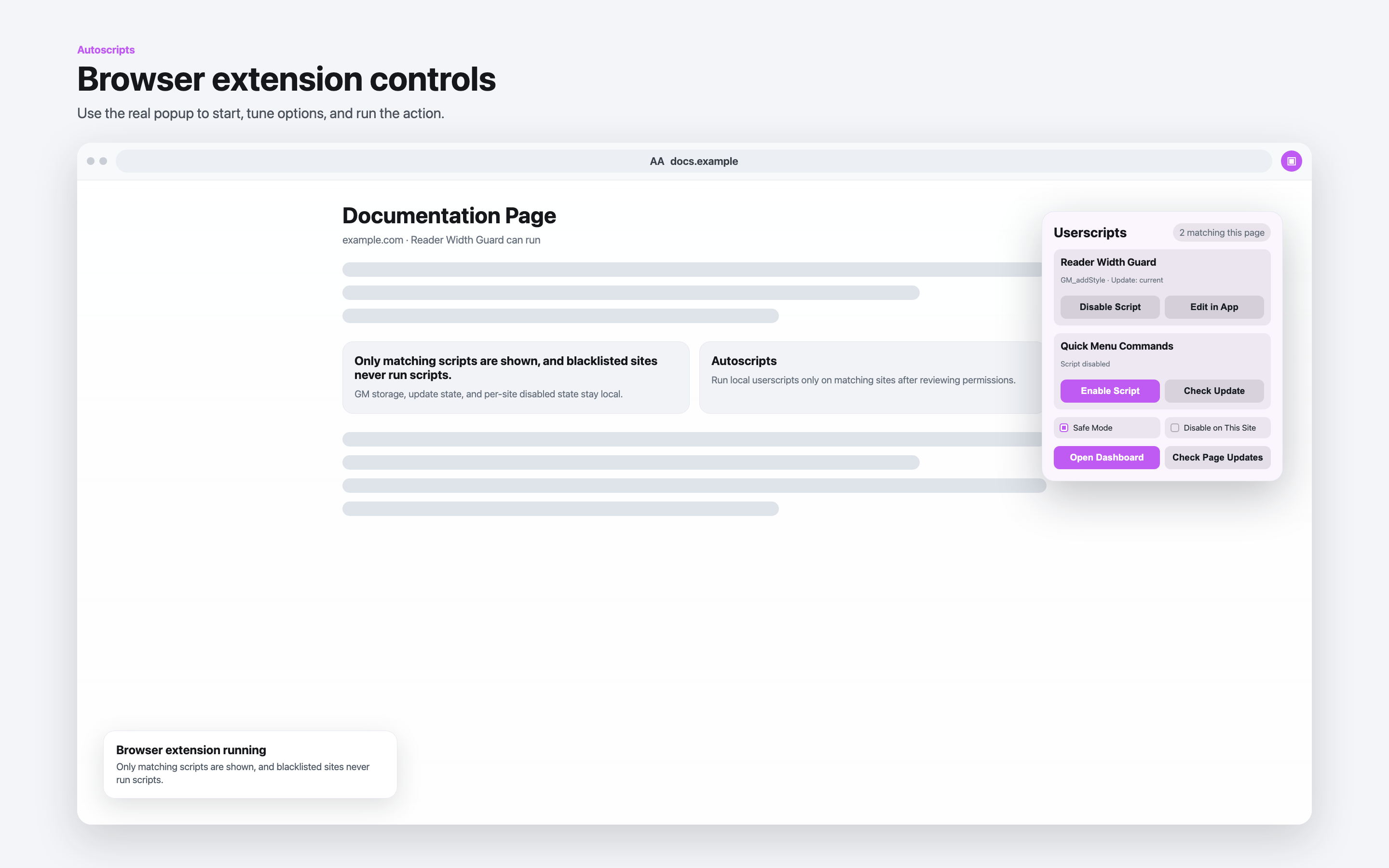 Autoscripts - Exec Userscripts screenshot 9