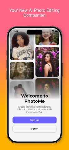 PhotoMe - Photo Editor iPhone screenshot