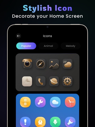 Depth Theme Wallpaper & Widget iPad screenshot 8