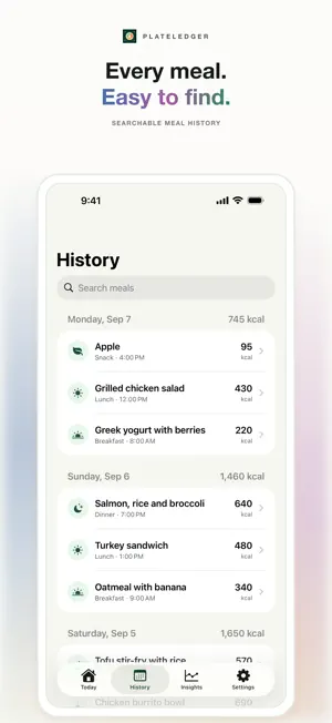 PlateLedger AI Calorie Counter screenshot 3
