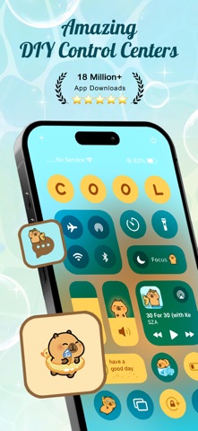 Cool Themes & Fonts: Art Skins App Store preview screenshot 3