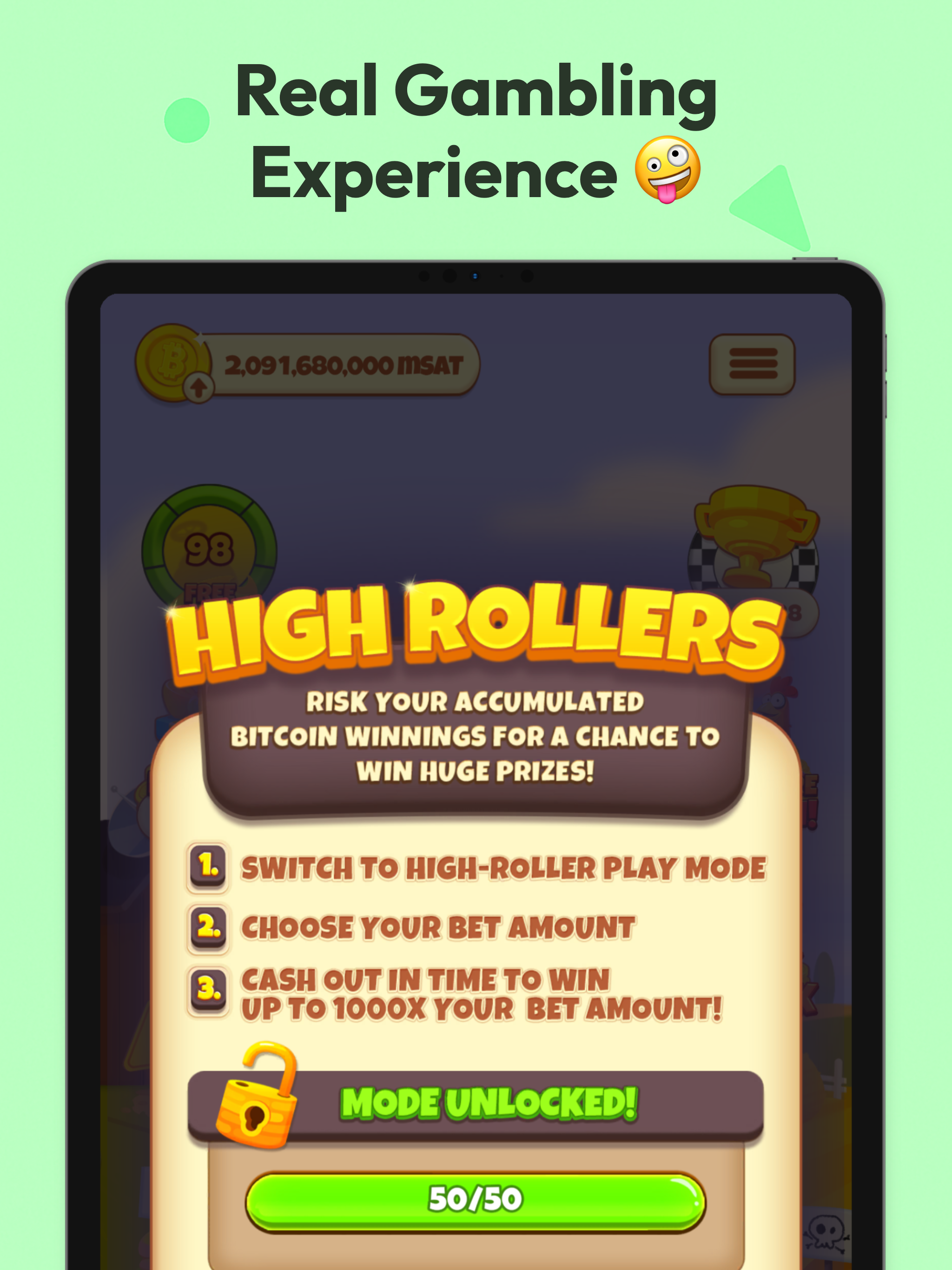 Chicken or Crash: Earn Bitcoin screenshot 12