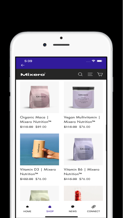 App screenshot