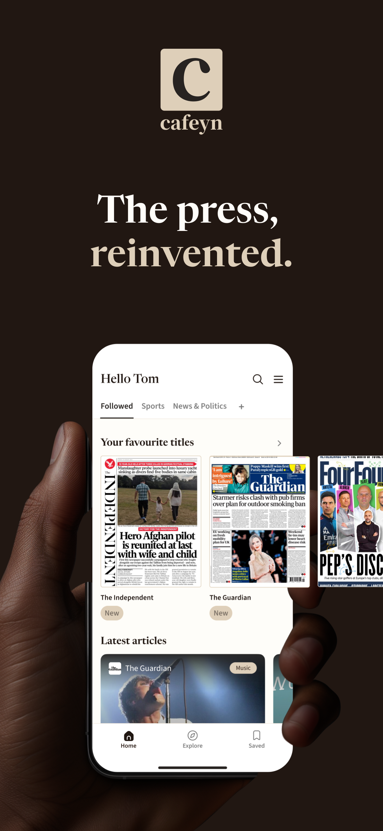 Cafeyn - News & magazines