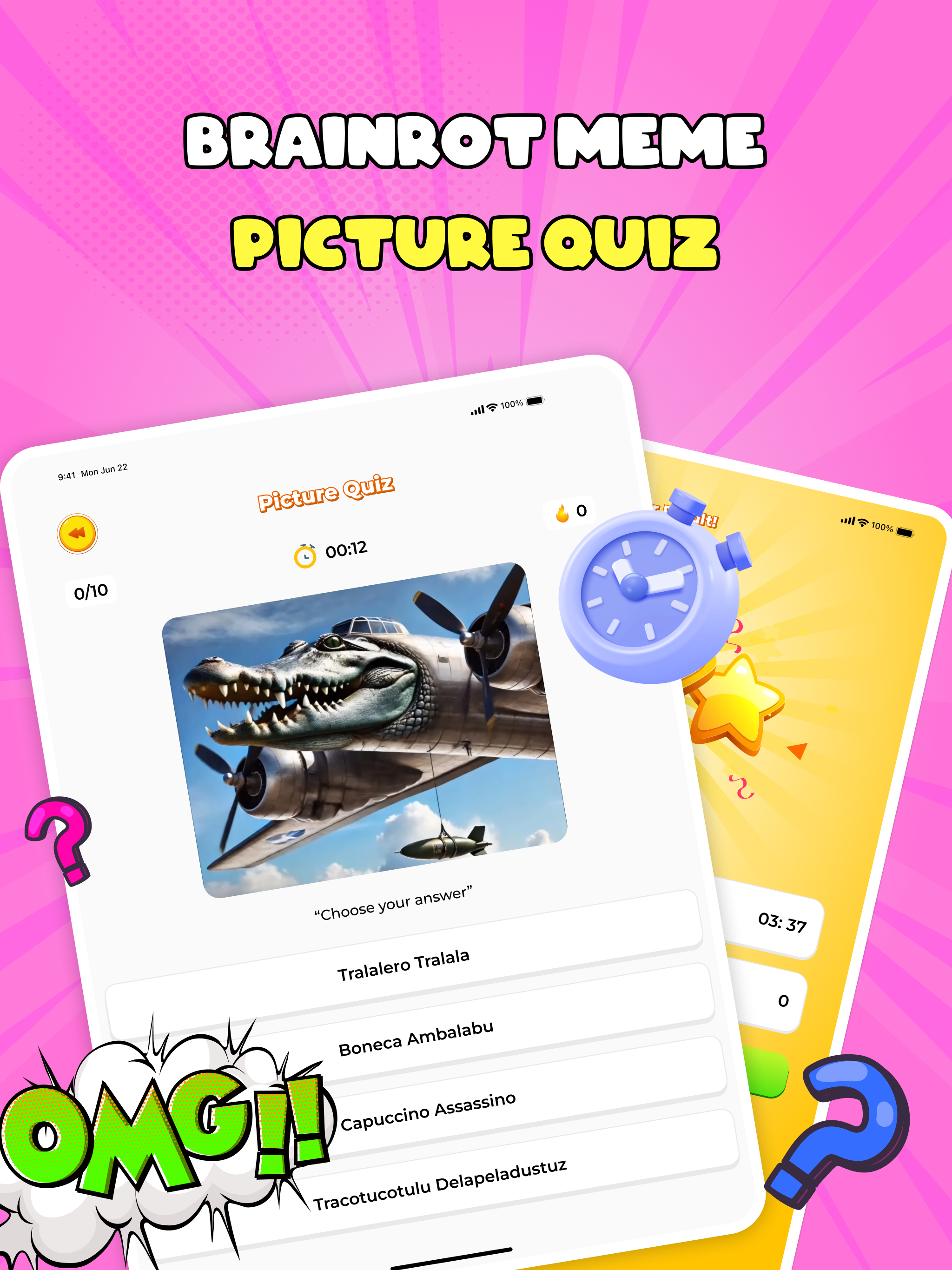 Italian Brainrot Wiki & Quiz screenshot 11