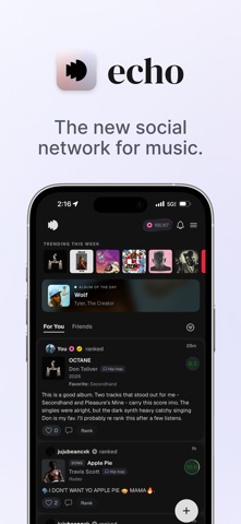 Echo - Rank music! Screenshot 1 of 5