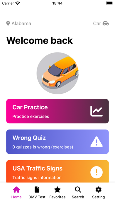 DMV Practice Test Pro 2025 Screenshot