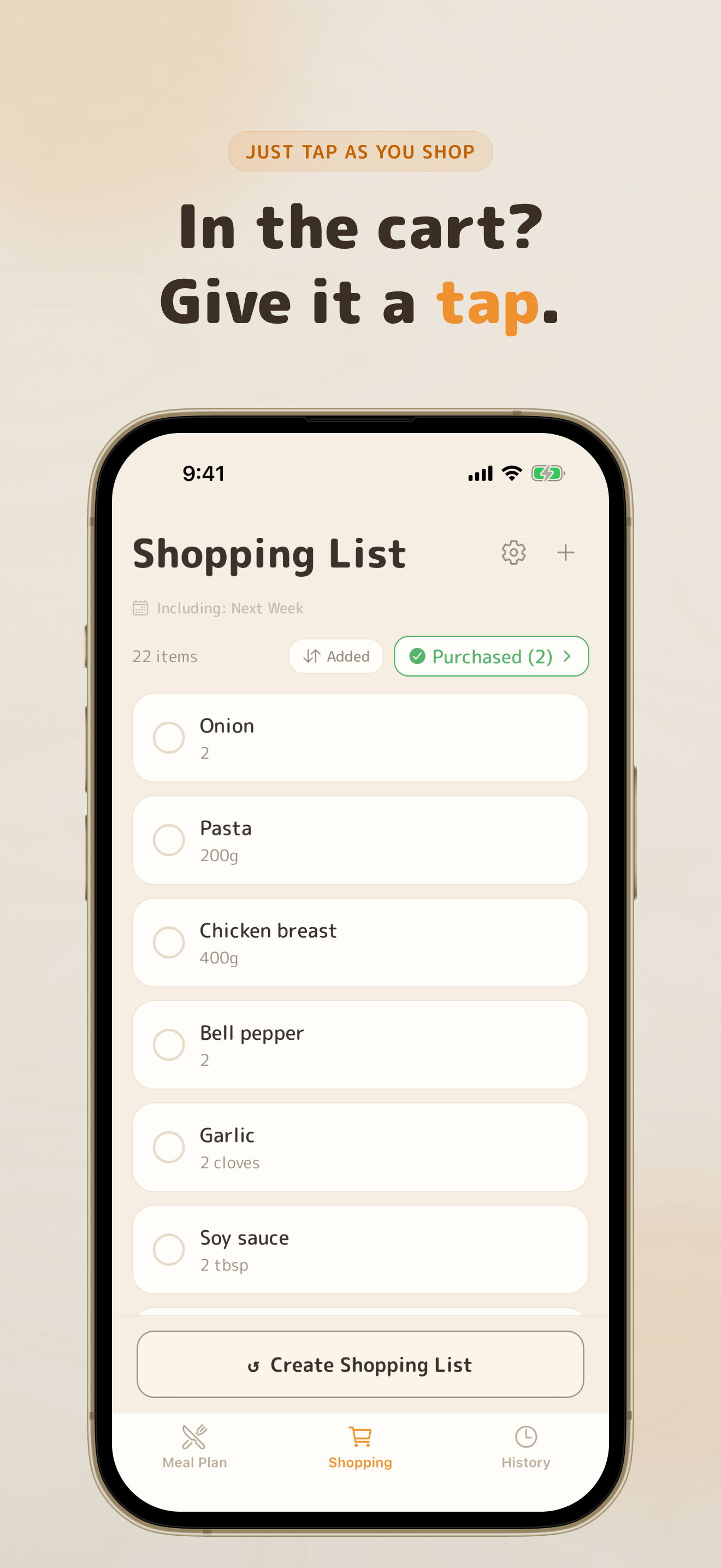 KondateCart: Meal Plan & List screenshot 4