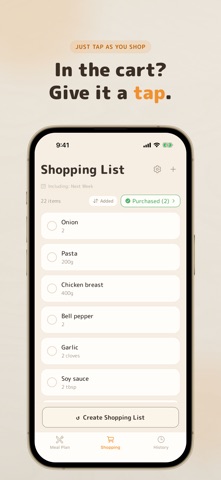 KondateCart: Meal Plan & List Screenshot 4 of 6
