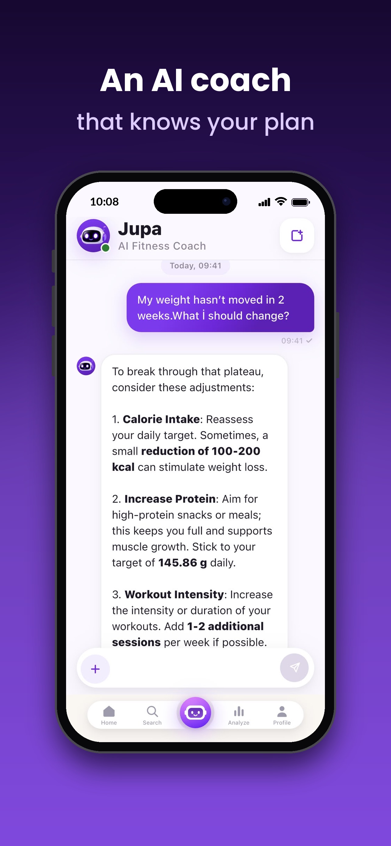 Screenshot 3 of JupaFit - Gym Workout Planner